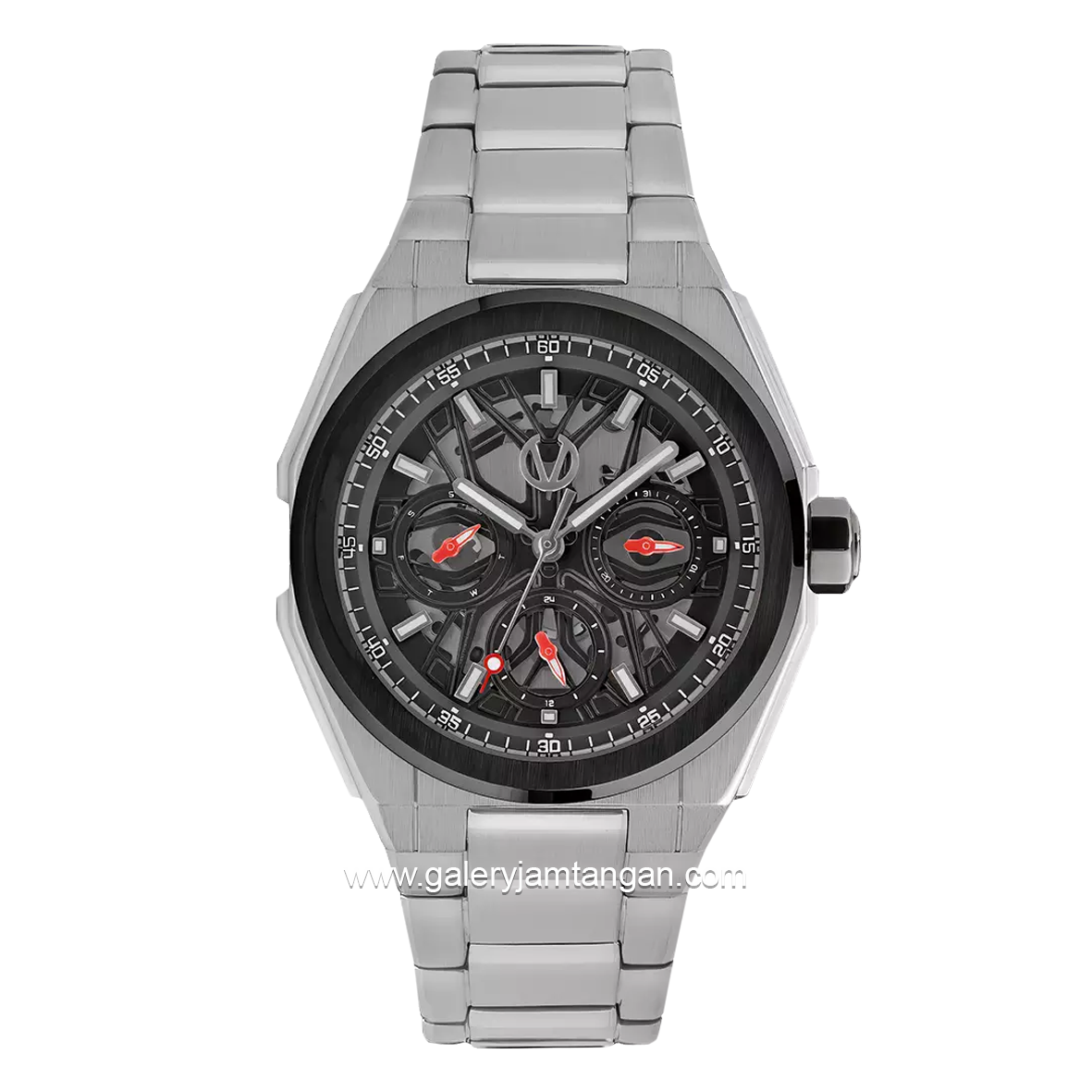 CHRIST VERRA AETERNUS CV 12251L-10 BLK Women's Watches Silver Stainless Steel