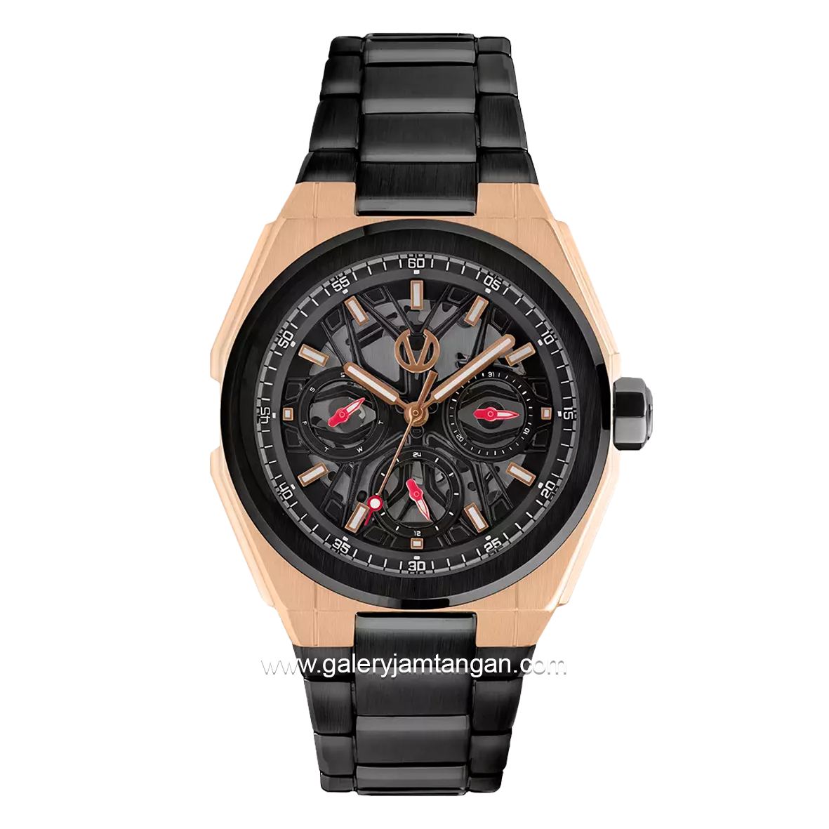 CHRIST VERRA AETERNUS CV 12251L-18 BLK Women's Watches Black Stainless Steel