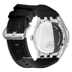 CHRIST VERRA CAVALLE CV 109013G-30 BLK Black Silver Leather Strap