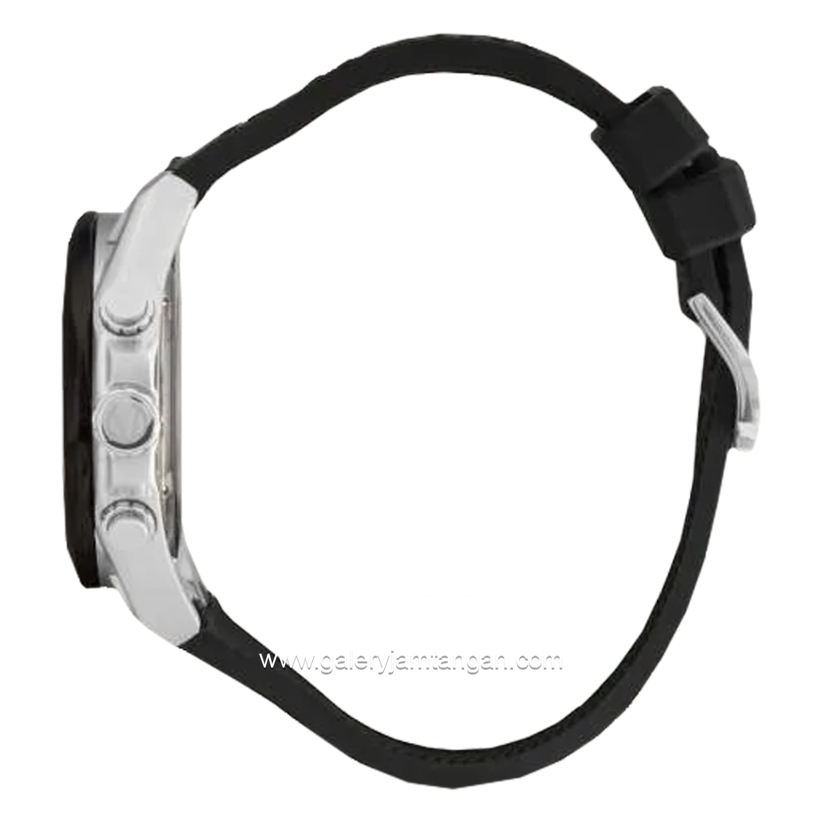 CHRIST VERRA CAVALLE CV 109013G-31 BLK Brown Silver Leather Strap