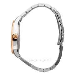 CHRIST VERRA CV 10639L-14 SLV Woman's Watches Silver Rosegold Stainless Steel
