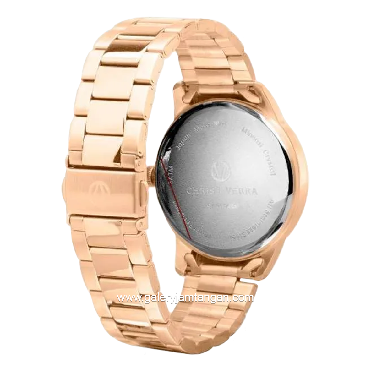 CHRIST VERRA CV 10639G-15 SLV & CV 10639L-15 SLV Rosegold Dial Silver Stainless Steel