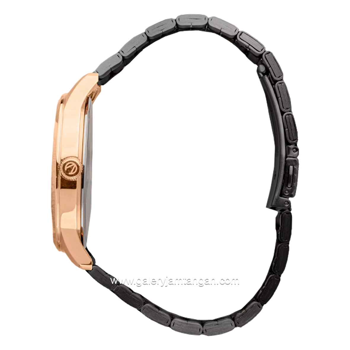 CHRIST VERRA TIMELESS HARMONY CV 10639G-18 BLK & CV 10639L-18 BLK Black Rosegold Stainless Steel