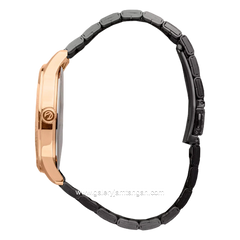 CHRIST VERRA TIMELESS HARMONY CV 10639G-18 BLK & CV 10639L-18 BLK Black Rosegold Stainless Steel