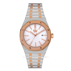 CHRIST VERRA CV 10812G-14 WHT Silver Rosegold Stainless Steel