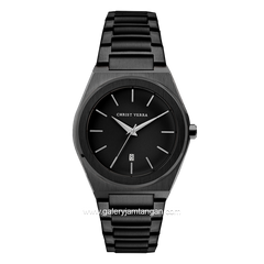 CHRIST VERRA Men's Watch CV 10985G-16 BLK Full Black Stainless Steel