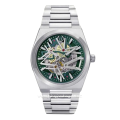 CHRIST VERRA LUXERNO CV 110819G-11 GRN Silver Dial Green Stainless Steel
