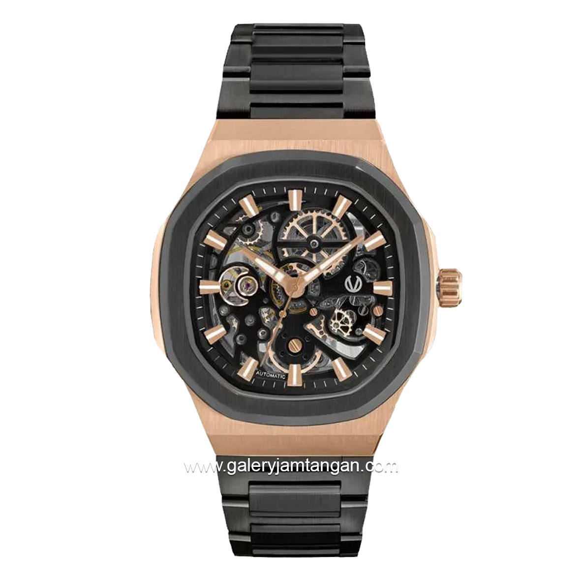 CHRIST VERRA CV 114826G-18 BLK Black Rosegold Stainless Steel