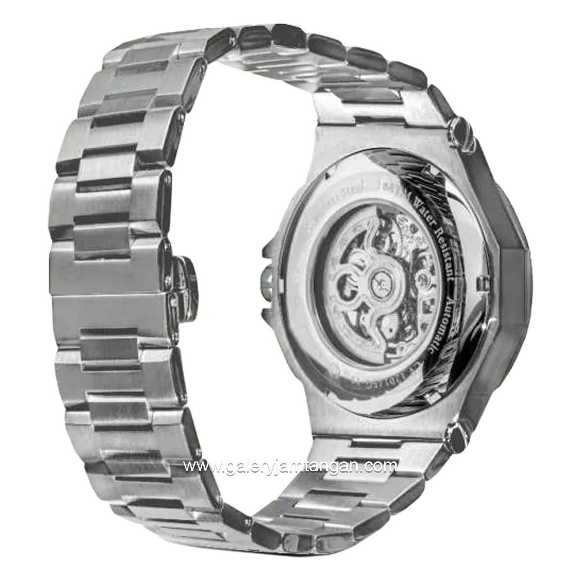 CHRIST VERRA CV 120145G-11 BLK Automatic Silver Dial Black Stainless Steel