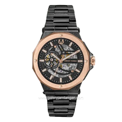 CHRIST VERRA CV 120145G-18 BLK Automatic Black Rosegold Stainless Steel