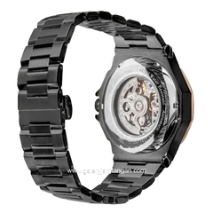 CHRIST VERRA CV 120145G-18 BLK Automatic Black Rosegold Stainless Steel