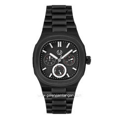CHRIST VERRA Women's Watch CV 12124L-16 BLK Black Stainless Steel