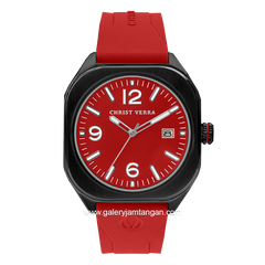 CHRIST VERRA CV 12150G-36 RED Red Rubber Strap