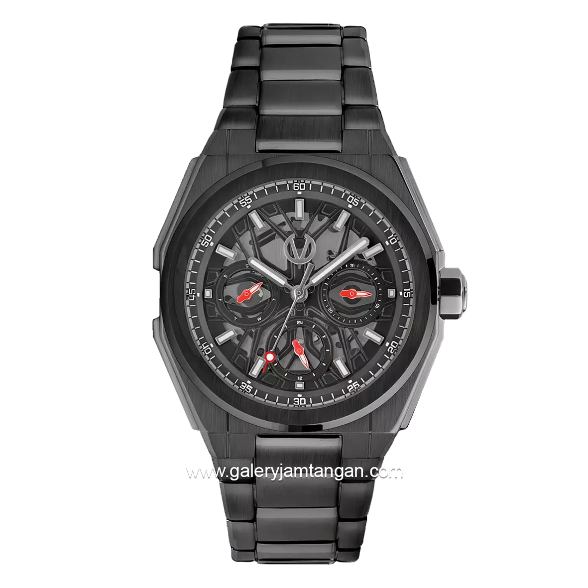CHRIST VERRA AETERNUS CV 12251L-16 BLK Women's Watches Black Stainless Steel