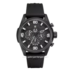CHRIST VERRA CV 12254G-36 BLK Men's Watches Black Rubber Strap