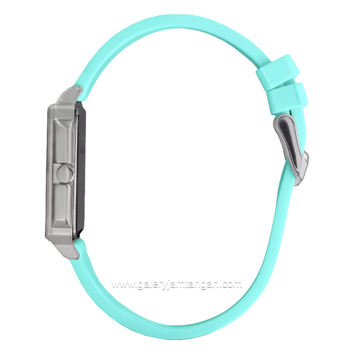 CHRIST VERRA LITE CV 12260L-31 TEAL Women's Watches Teal Silver Rubber Strap