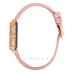 CHRIST VERRA LITE CV 12260L-35 PEACH Women Watches Peach Rosegold Rubber Strap
