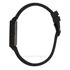CHRIST VERRA LITE CV 12260L-36 BLK Women Watches Full Black Rubber Strap