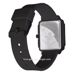 CHRIST VERRA LITE CV 12260L-36 BLK Women Watches Full Black Rubber Strap