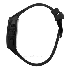CHRIST VERRA Neo Drive CV 12349G-36 BLK Full Black Rubber Strap