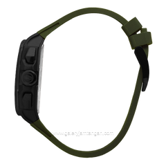 CHRIST VERRA Neo Drive CV 12349G-36 GRN Green Black Rubber Strap