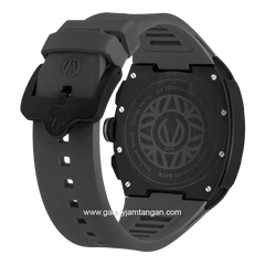 CHRIST VERRA Neo Drive CV 12349G-36 GRY Gray Black Rubber Strap