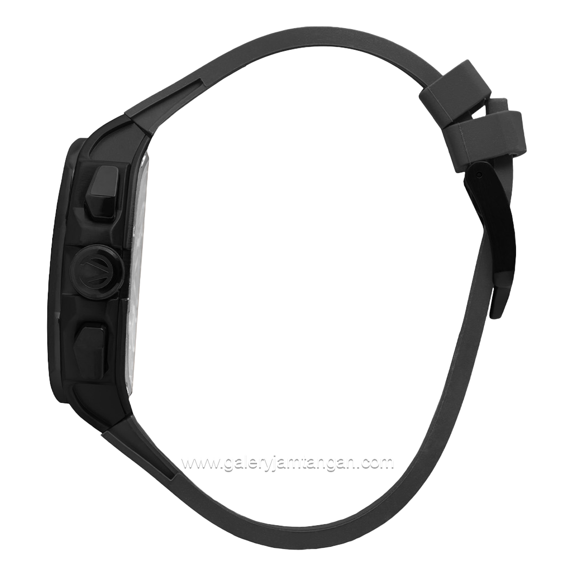 CHRIST VERRA Neo Drive CV 12349G-36 GRY Gray Black Rubber Strap