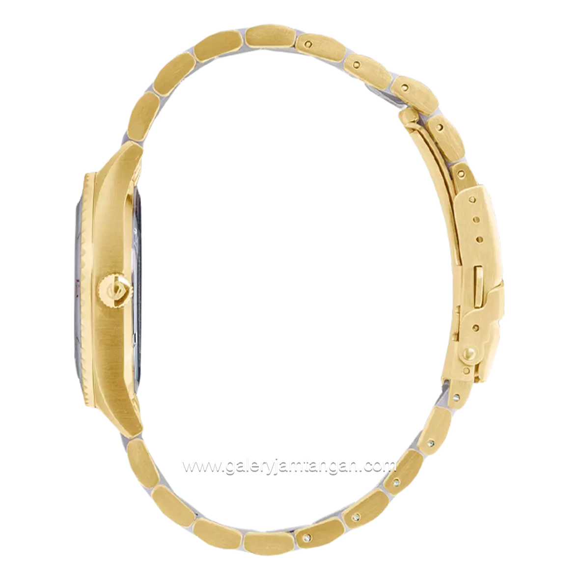 CHRIST VERRA CV 12351L-52 WHT Combination Gold White Stainless Steel Ceramic Strap