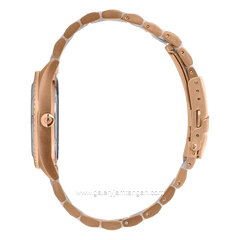 CHRIST VERRA CV 12351L-55 WHT Combination Rosegold White Stainless Steel Ceramic Strap