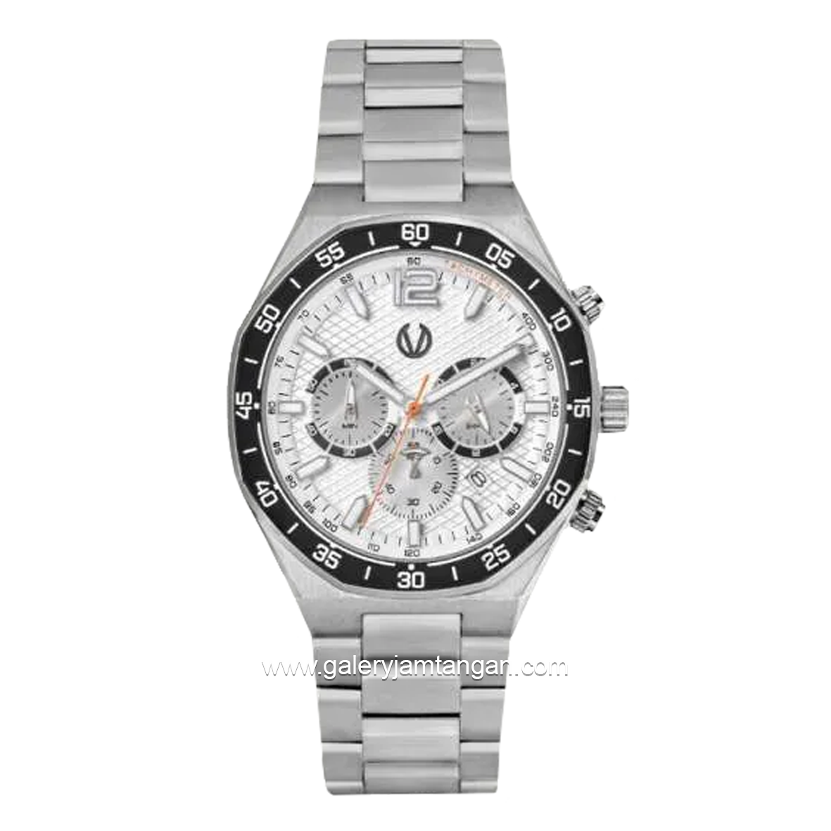CHRIST VERRA TWO-TONE CV 146201G-11 WHT Silver Dial White Stainless Steel