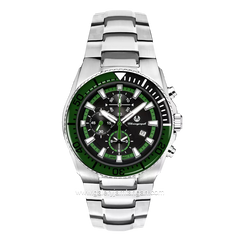 CHRIST VERRA CV 209450G-11 GRN Silver Dial Green Stainless Steel