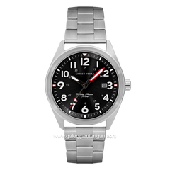 CHRIST VERRA CV 232058G-11 BLK Silver Dial Black Stainless Steel