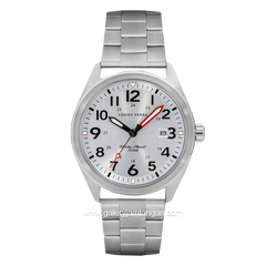 CHRIST VERRA CV 232058G-11 SLV Silver Dial White Stainless Steel