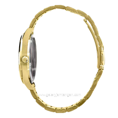 CHRIST VERRA Women's Watches CV 252459L-12 WHT Gold Dial White Stainless Steel