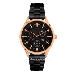 CHRIST VERRA CV 252459L-15 BLK Black Rosegold Stainless Steel