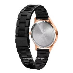 CHRIST VERRA CV 252459L-15 BLK Black Rosegold Stainless Steel