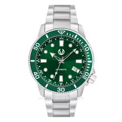 CHRIST VERRA CV 320226G-11 GRN Silver Dial Green Stainless Steel