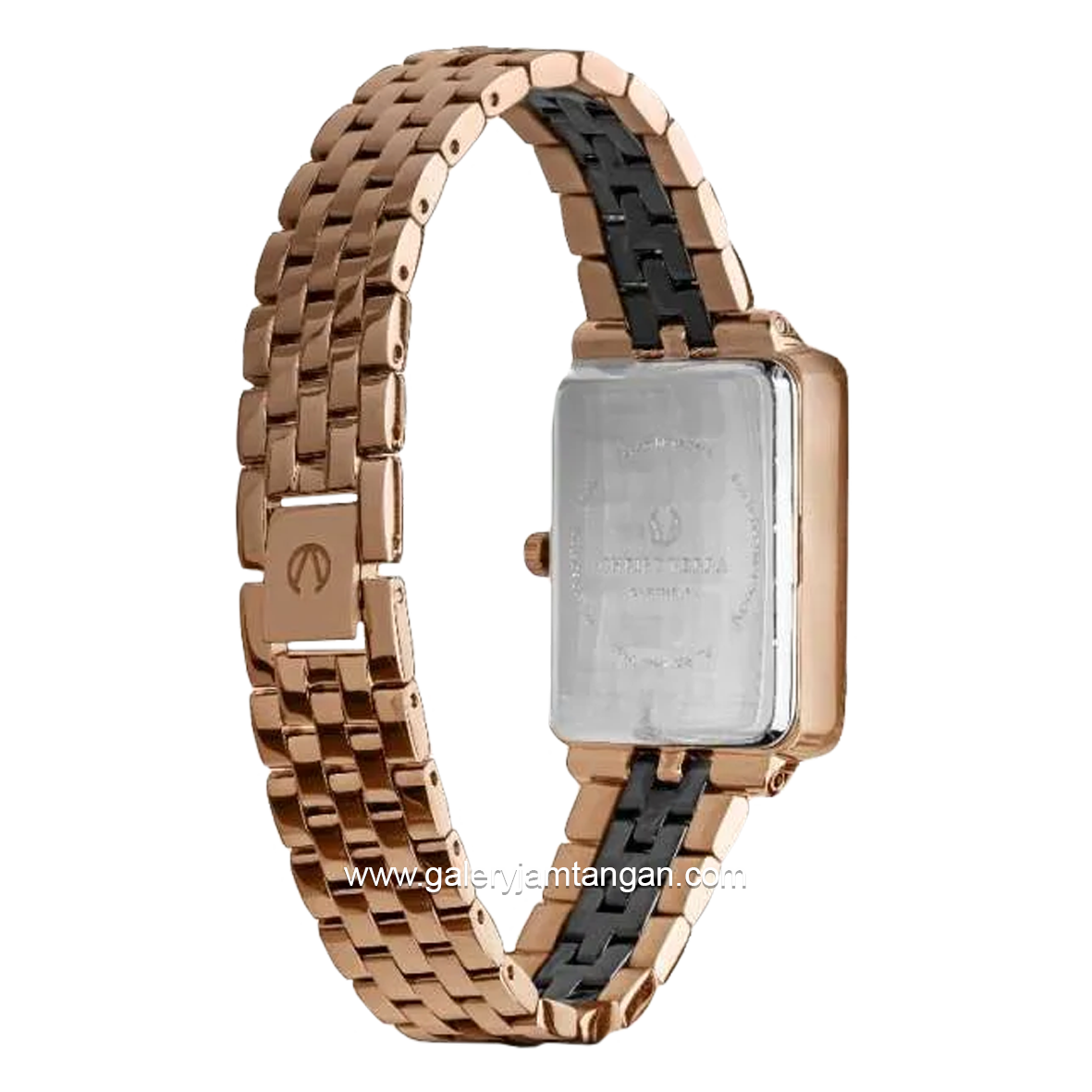 CHRIST VERRA CV 511923L-58 BLK/MOP Women's Watches Black Rosegold Stainless Steel