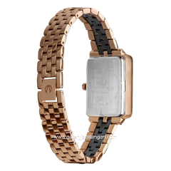 CHRIST VERRA CV 511923L-58 BLK/MOP Women's Watches Black Rosegold Stainless Steel