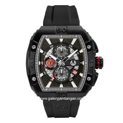 CHRIST VERRA CV 53606G-36 BLK Black Rubber Strap