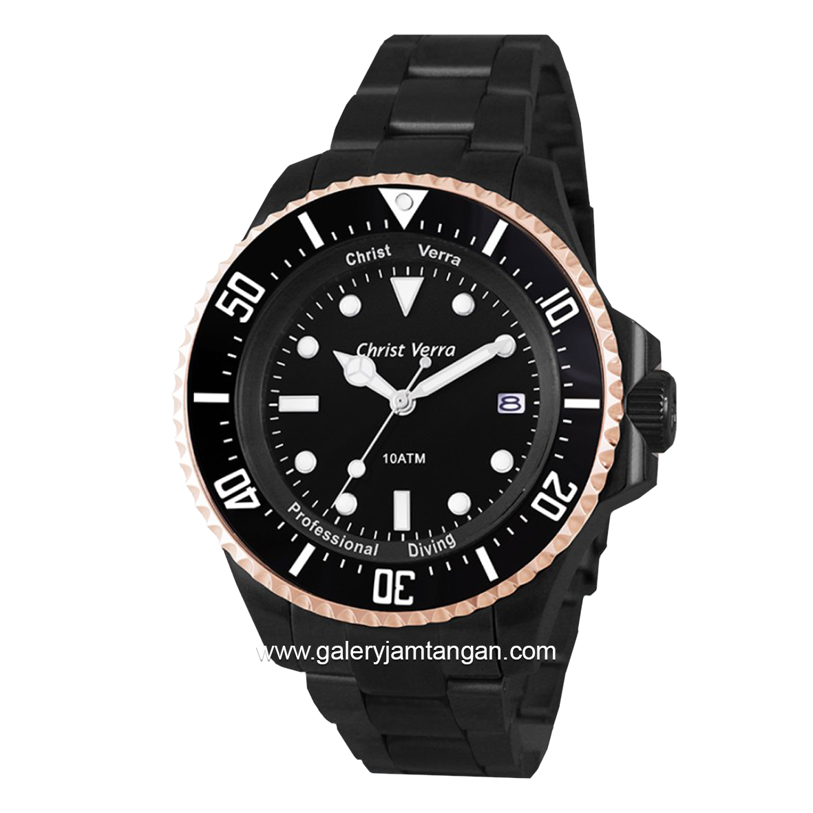 CHRIST VERRA CV 71637G-18 BLK Black Stainless Steel