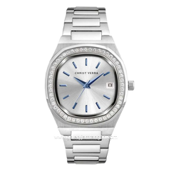 CHRIST VERRA CV 919566L-11 SLV Full Silver Stainless Steel