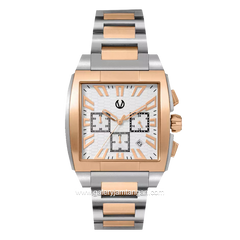 CHRIST VERRA CV 920045G-14 SLV Silver Rosegold Stainless Steel