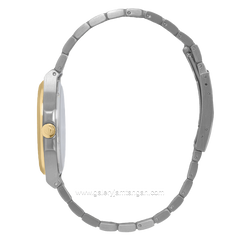 CHRIST VERRA COPPIA CV 921548G-13 SLV & CV 921548L-13 SLV Couple Silver Gold Stainless Steel