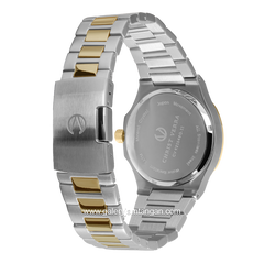 CHRIST VERRA COPPIA CV 921548G-13 SLV & CV 921548L-13 SLV Couple Silver Gold Stainless Steel