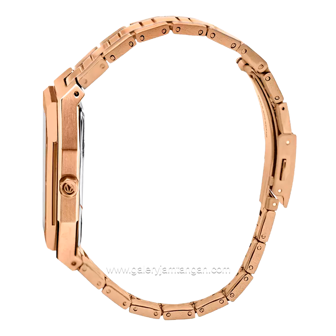 CHRIST VERRA CV 921790G-15 SLV Men's Watch Rosegold Dial White Stainless Steel