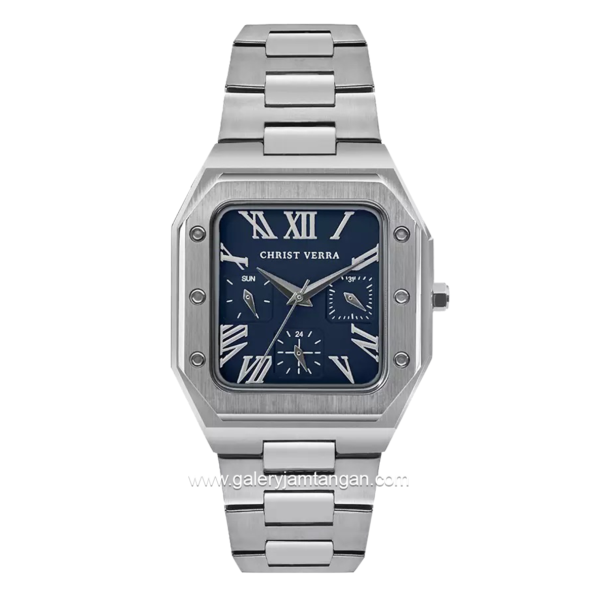 CHRIST VERRA CV 921790L-11 BLU Women's Watch Silver Dial Blue Stainless Steel