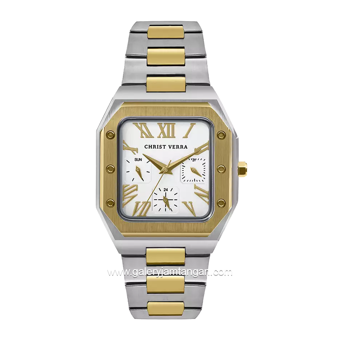 CHRIST VERRA CV 921790L-13 SLV Women's Watches Silver Gold Stainless Steel