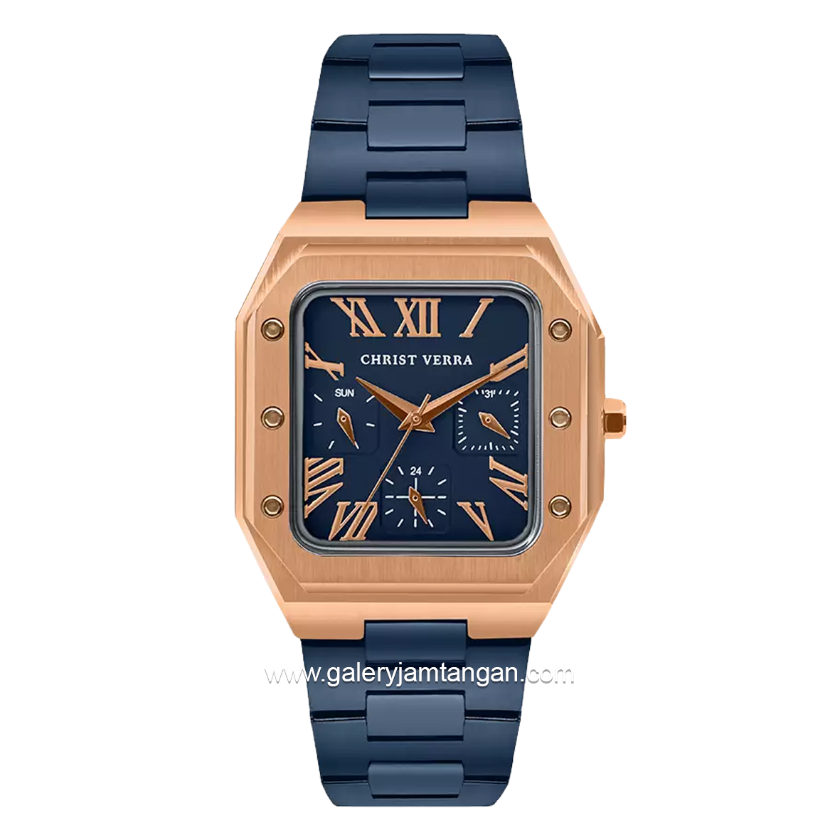 CHRIST VERRA CV 921790L-1J BLU Women's Watches Blue Rosegold Stainless Steel