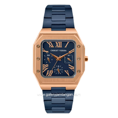 CHRIST VERRA CV 921790L-1J BLU Women's Watches Blue Rosegold Stainless Steel